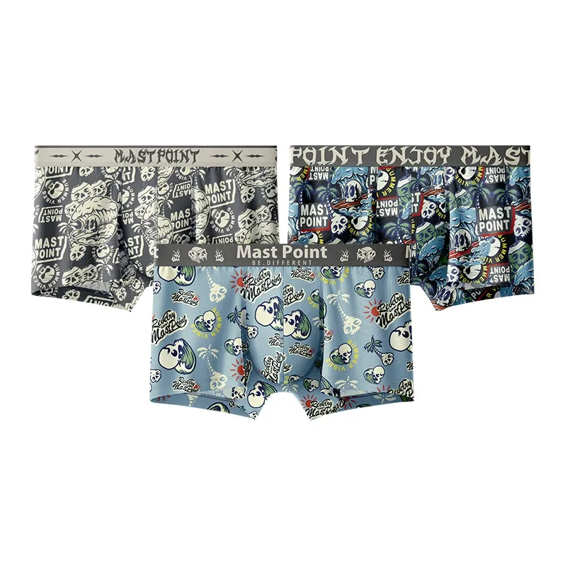 Mast Point 3 Pack Multicolor Men's Boxers