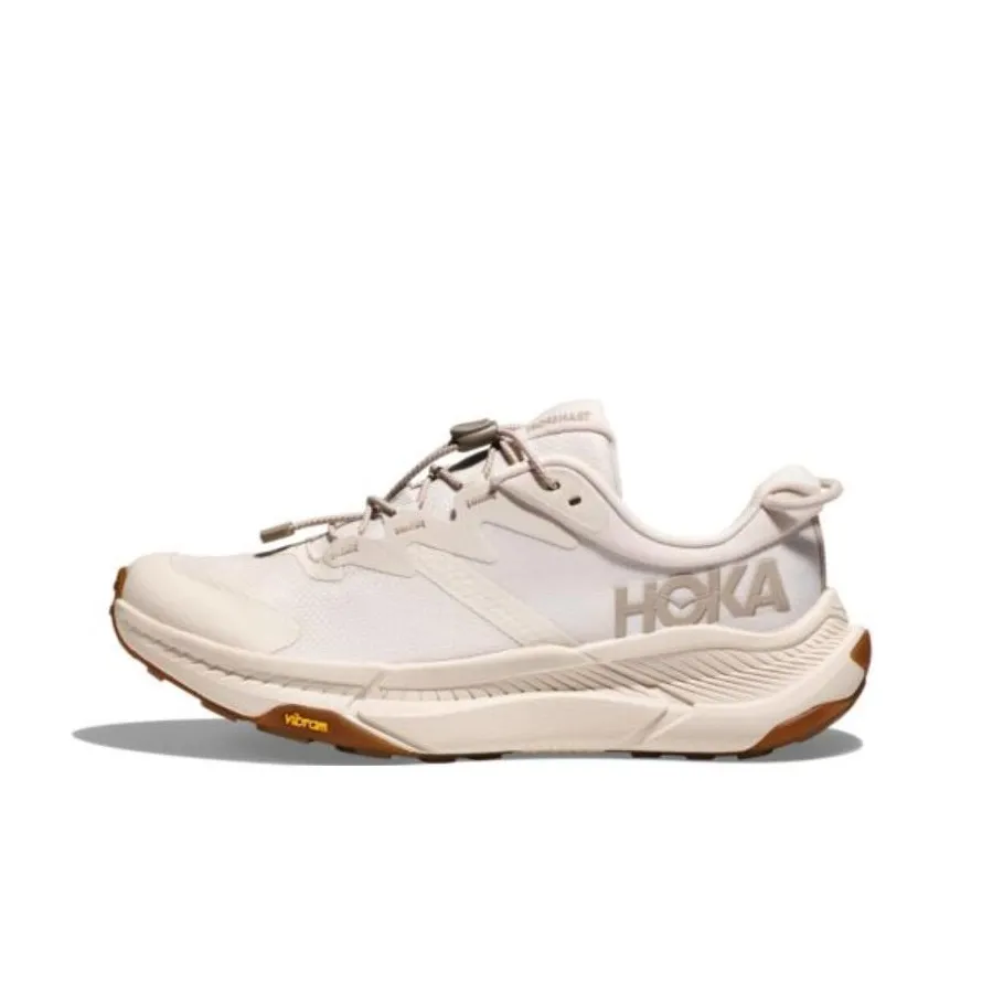 HOKA ONE ONE Transport Anti Slip Wear Resistant Low Top Trekking Shoes Women's Ecru