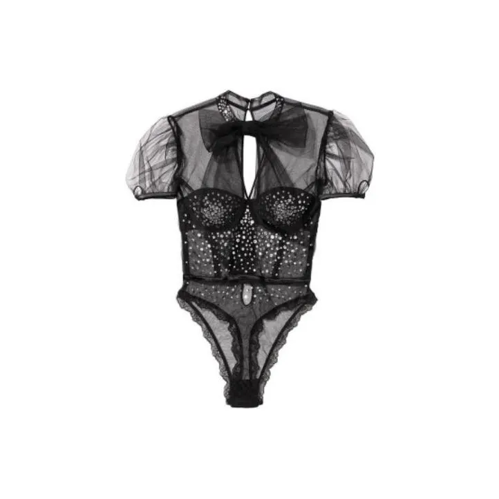 Victoria's Secret Bodysuits Women's Black