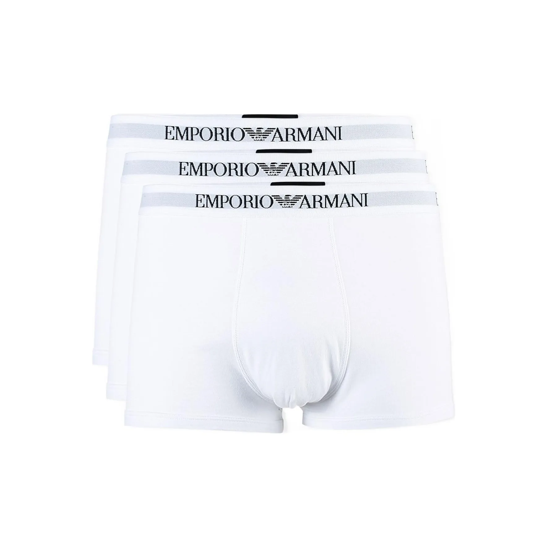 Emporio Armani Трусы Мужские 1 Комплект из 3 Штук Белые