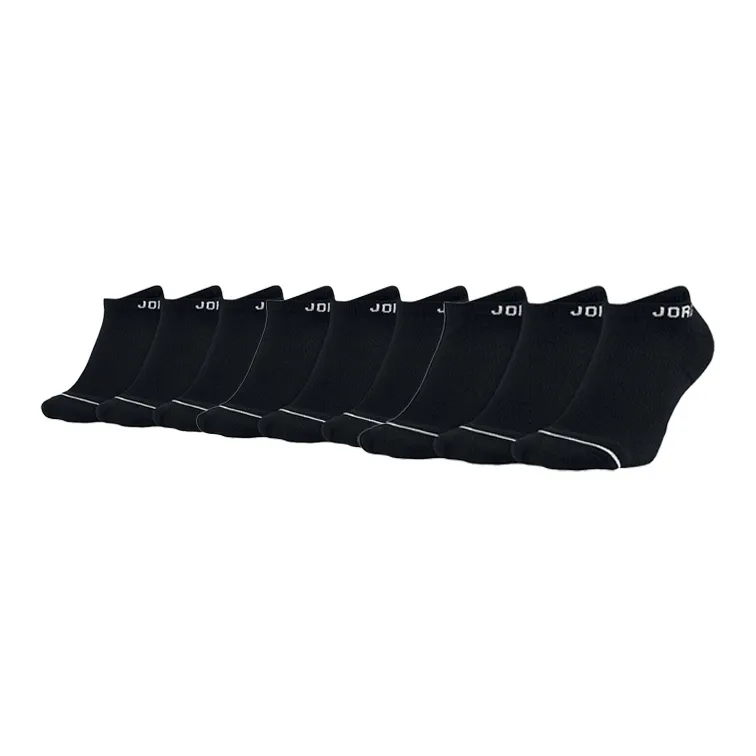 Jordan Ankle Socks Unisex Combo Set Black