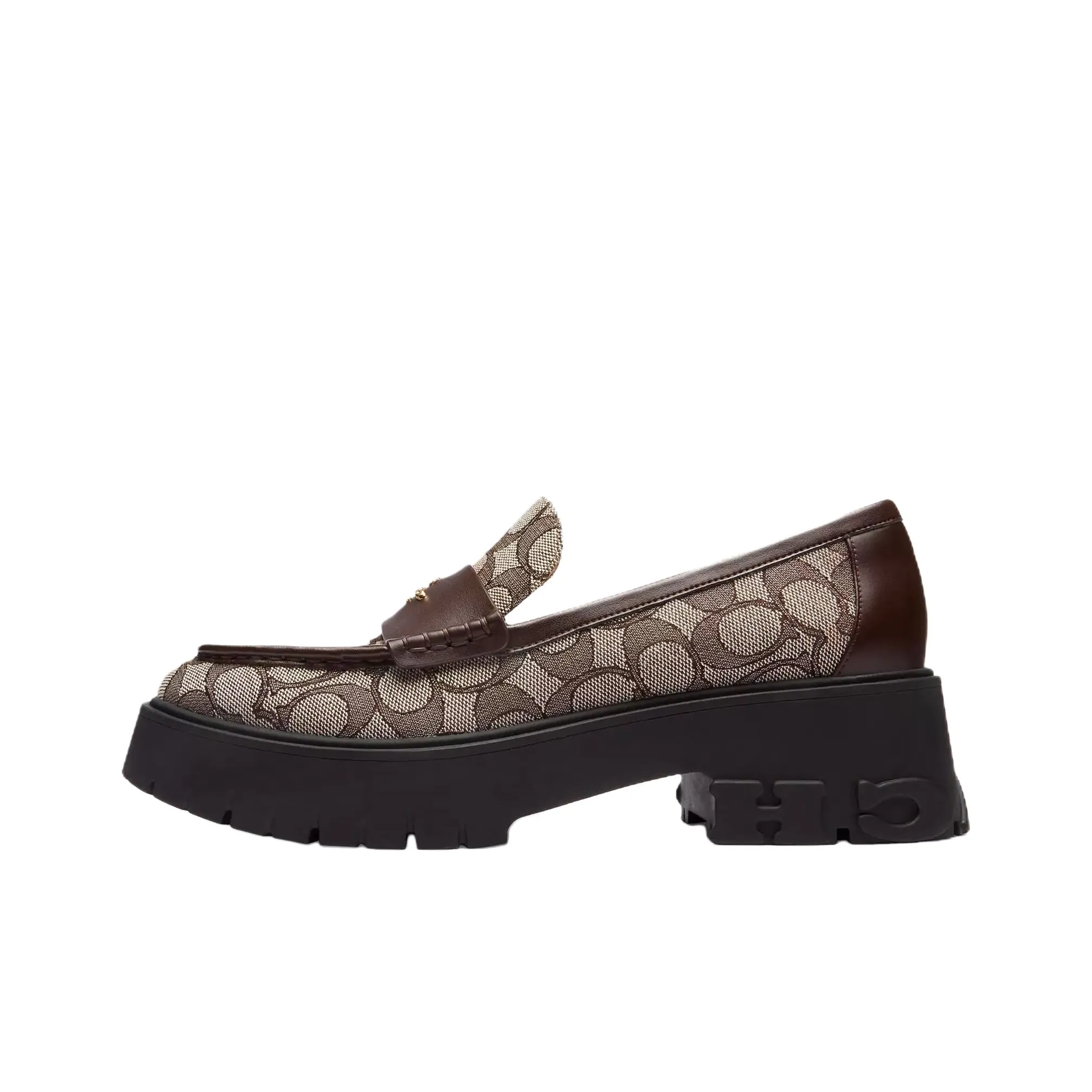 COACH Loafers Women's Brown