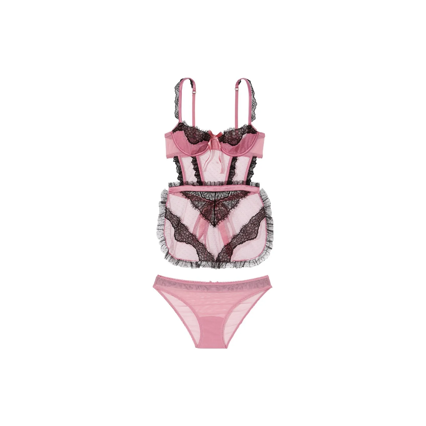 Victoria's Secret Комплект нижнего белья для женщин розовый фиолетовый