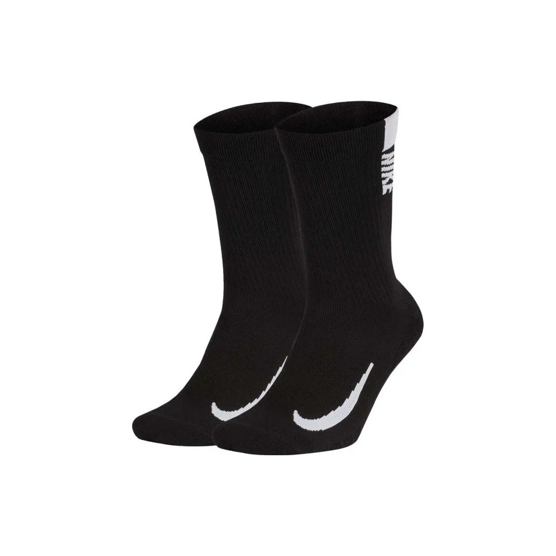 Носки Nike High Knee Унисекс 2 упаковки черные