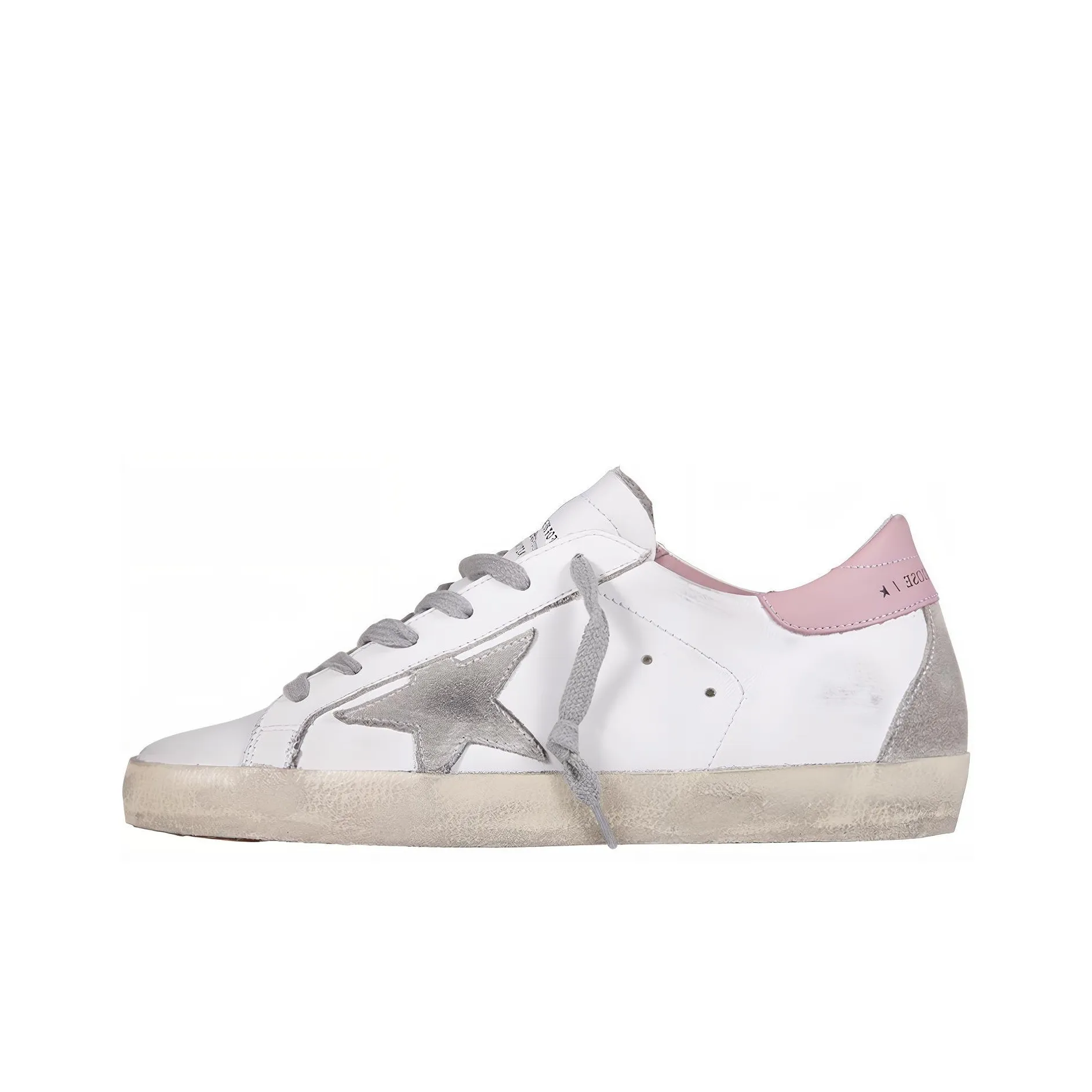 Golden Goose Super Star White Light Pink Women's