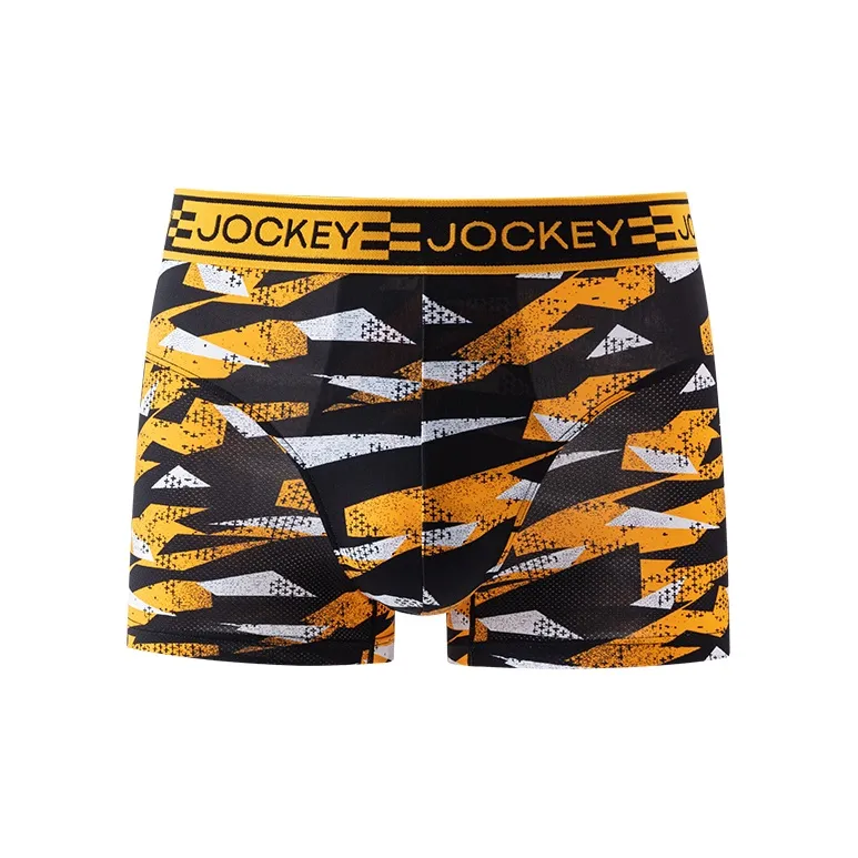 Jockey Мужское нижнее белье Ярко-желтое с принтом