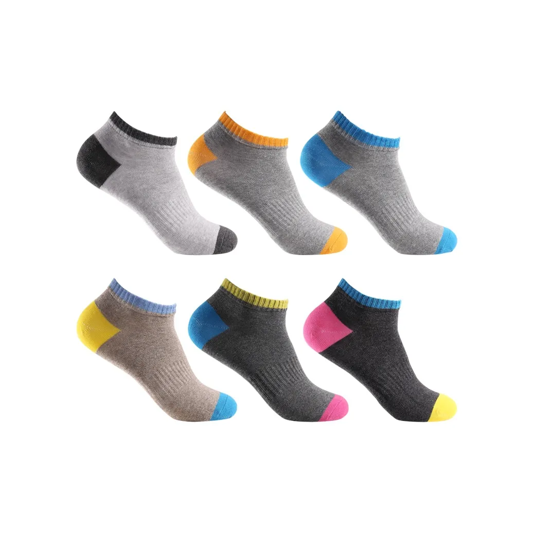 INVISIBLE Низкие носки унисекс упаковка из 6 пар