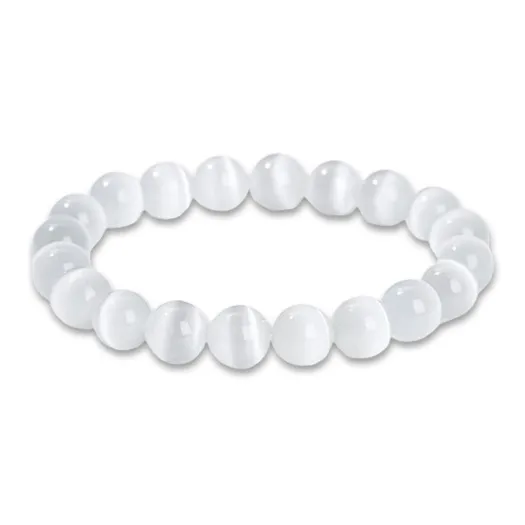 LuluCanaan Стекло Кошачий глаз Нефрит Браслеты Унисекс