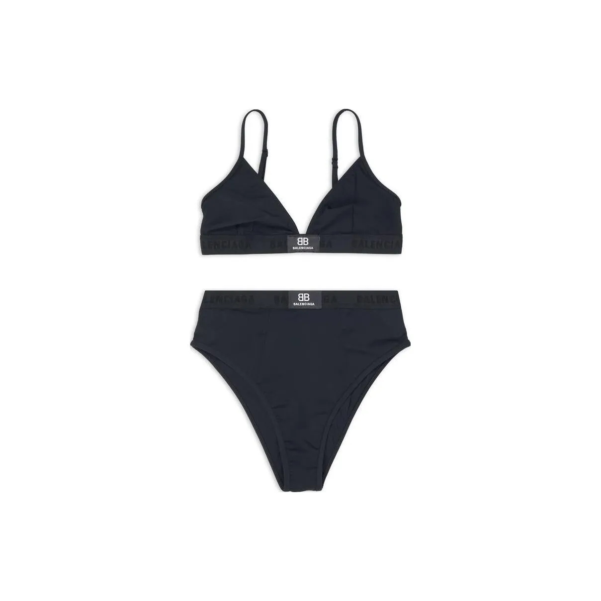 Balenciaga SS23 Underwear Set Women's Black