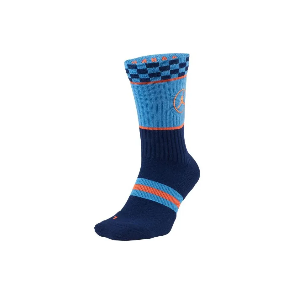 Jordan Mid Calf Socks Men's 1 Pack Space Blue