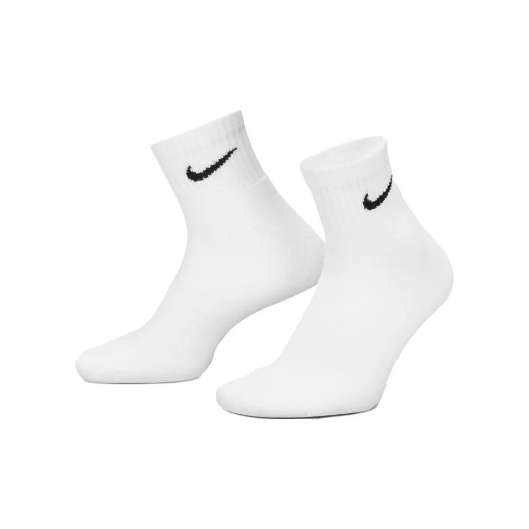 NIKE Белые унисекс носки MID до икры