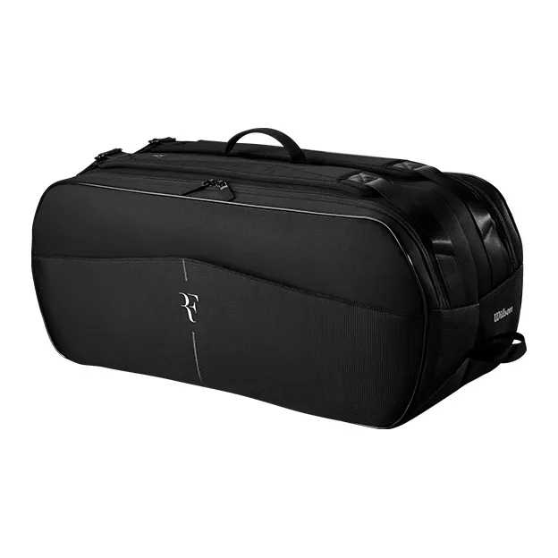 Wilson RF 01 ПУ (полиуретан) с полиэстером Спортивный зал Сумка Унисекс Черный