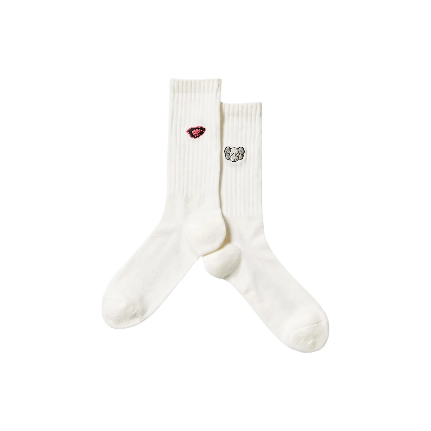 UNIQLO KAWS X WARHOL Collaboration Mid Calf Socks Unisex