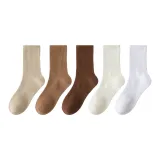 카멜+카키+커피+밀크 화이트+화이트