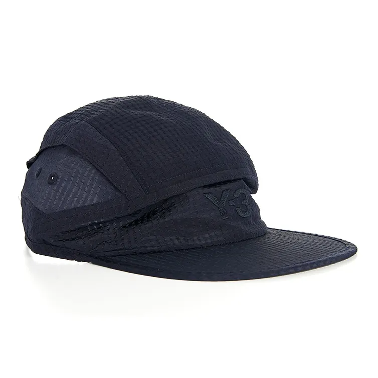 Y 3 Polyester Baseball Caps Unisex Navy Blue