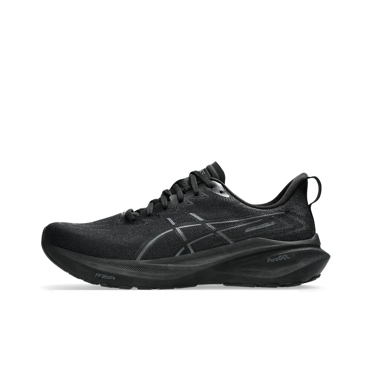 ASICS GT 2000 13 Устойчивый к истиранию Дышащие Низкие Кроссовки для Бега Мужские Черные