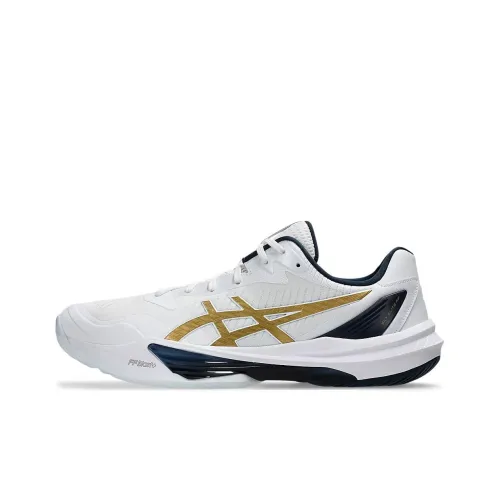 Asics Sky Elite FF 3 Кроссовки для тренировок Низкие Белые/Чисто Золотые Мужские