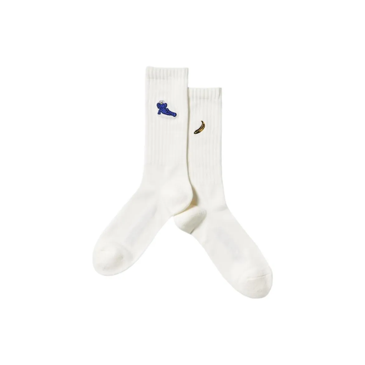 UNIQLO KAWS X WARHOL Collaboration Mid Calf Socks Unisex