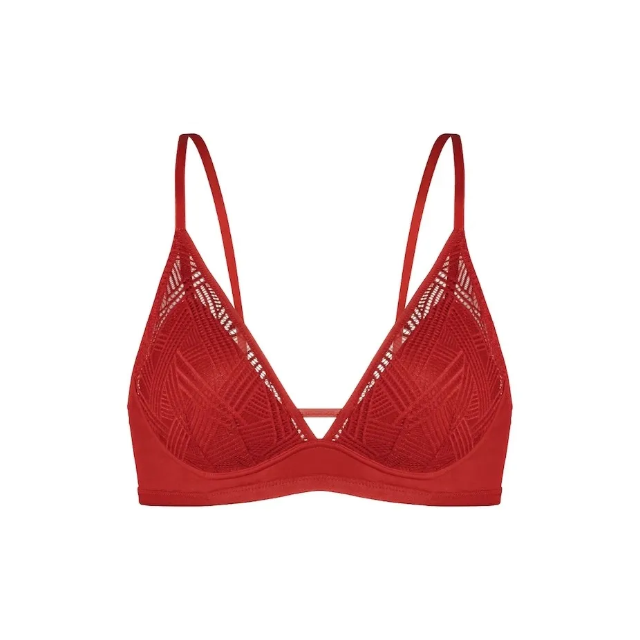 MONI Bra Women's Auspicious Red