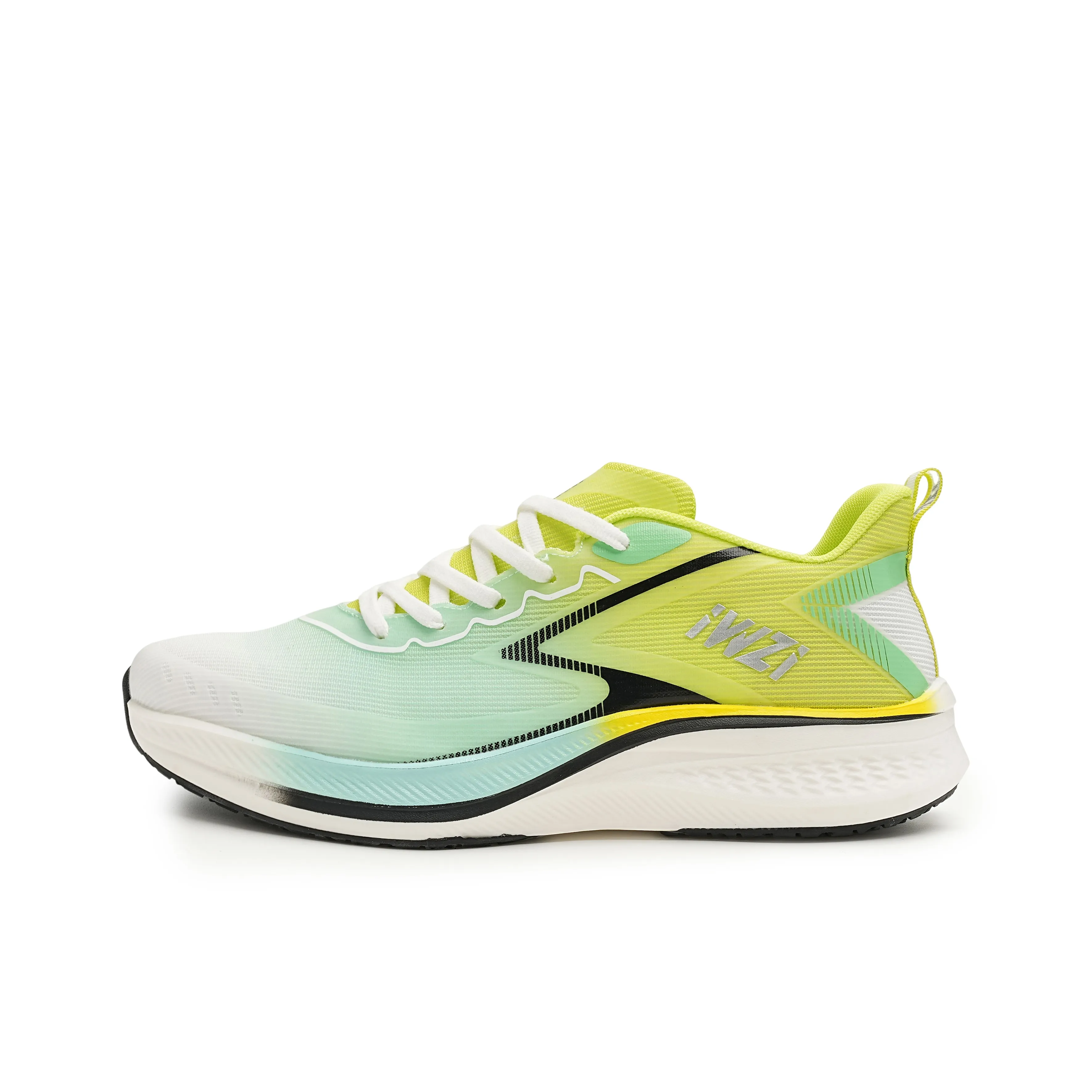 IWZI Низкий топ беговые кроссовки унисекс бамбуковый зеленый