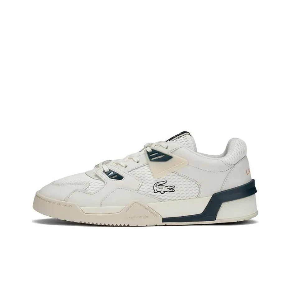 LACOSTE Collaboration Low Топ Скейтборд Кроссовки Мужские Экрю