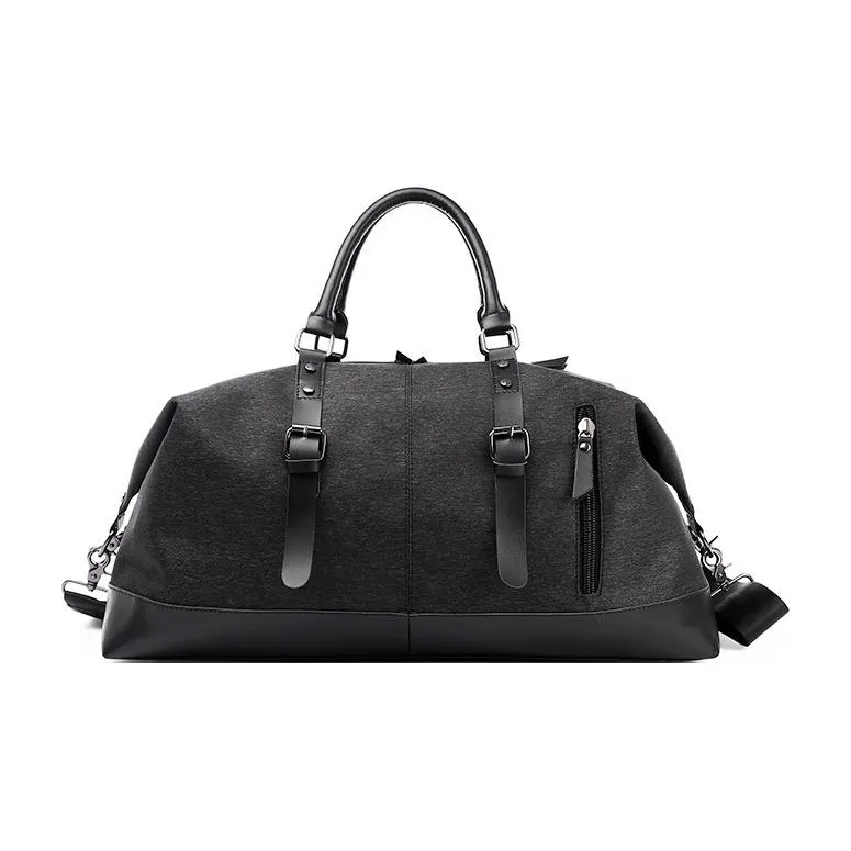 VIHUS Oxford Спортивная Сумка Сумка Путешественная Сумка Большая Мужская Черная