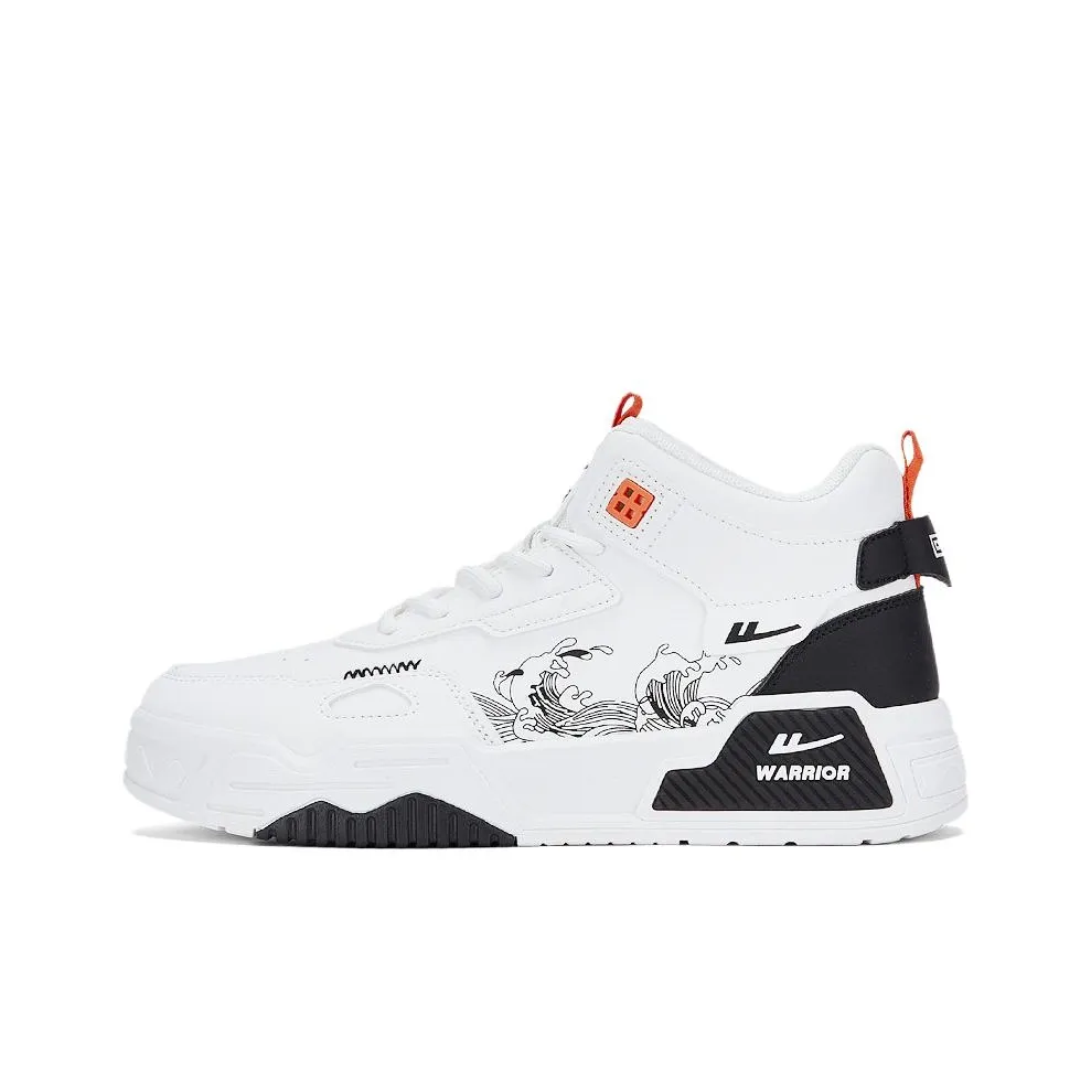 Warrior Скейтборд Кроссовки Высокие Белые Мужские