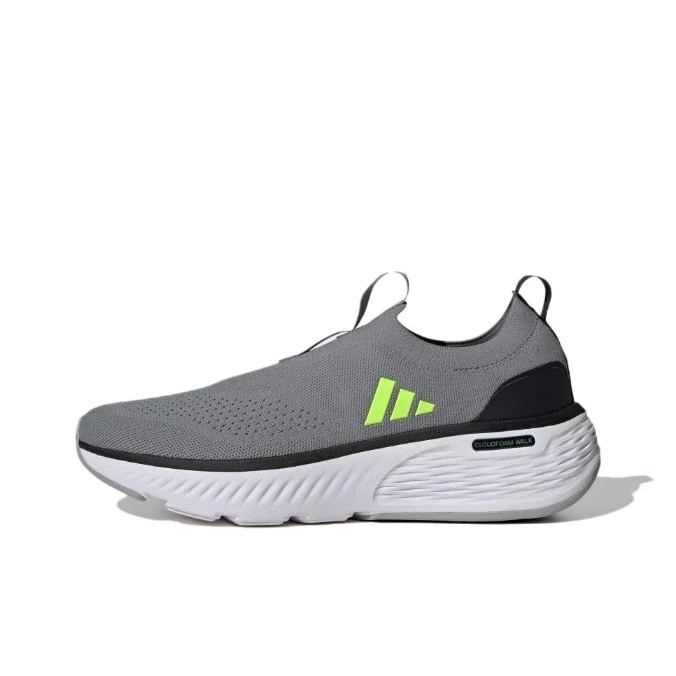Adidas Cloudfoam Anti Slip Wear Resistant Low Top Casual Shoes Men's Gray