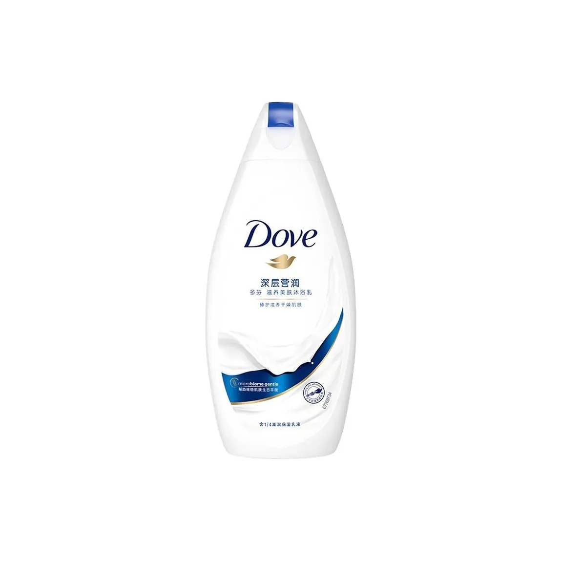 DOVE Deep Nourishment For Кожа Shower Гель Ароматический Чистка Увлажняющий Молочный Аромат 190г