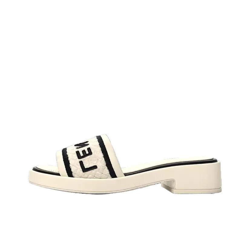 CHANEL Women's Mules 'Ivory Black' Women's