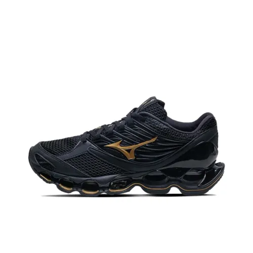 Mizuno Prophecy 13S Беговые кроссовки Низкие Черный/Желтый Унисекс