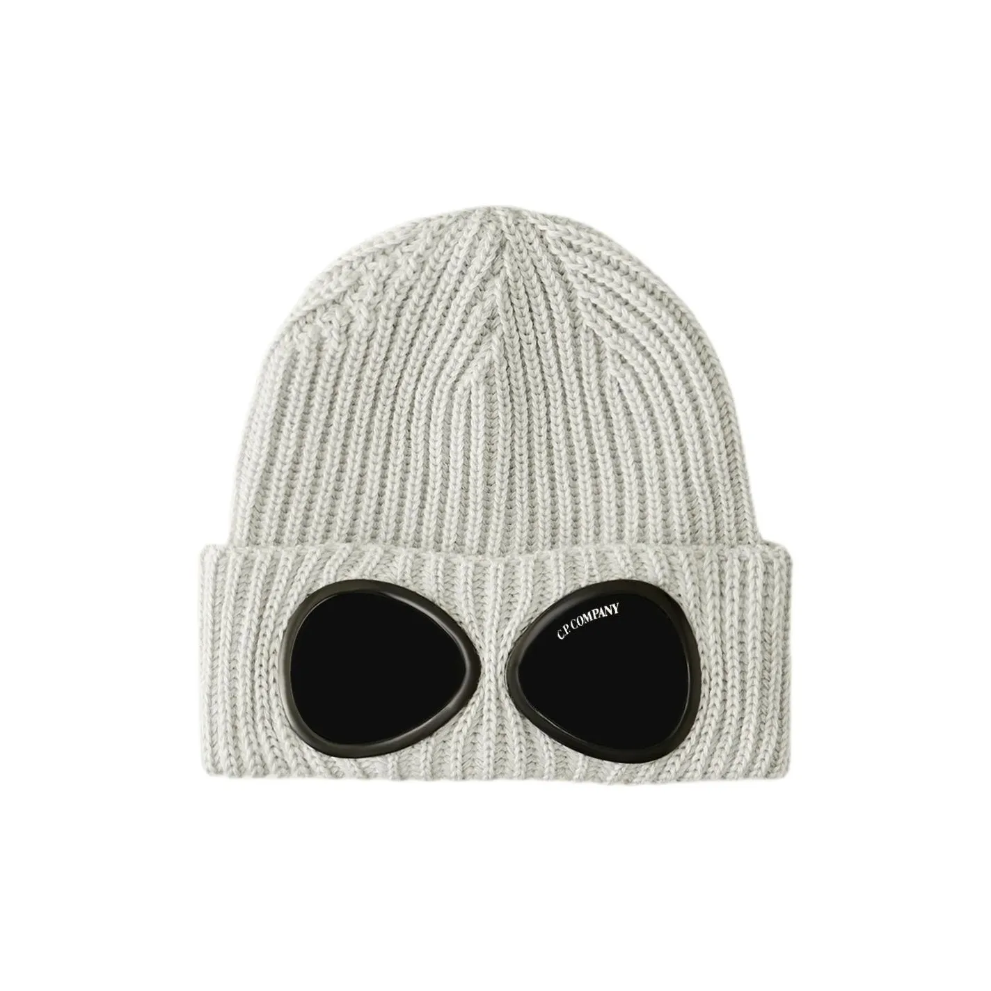 C.P.Company Goggle Detailed Turn Up Hem Beanie