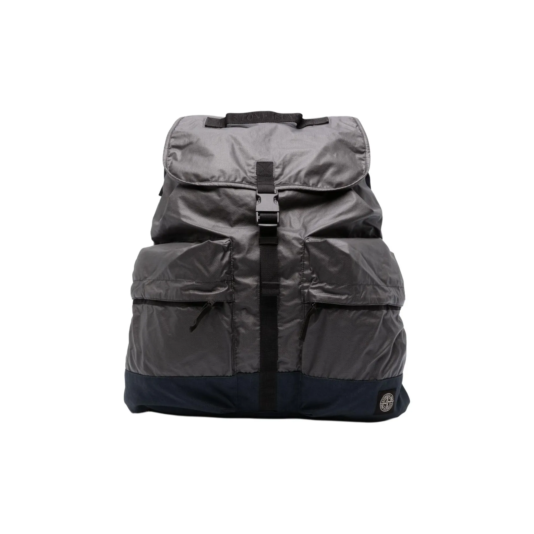 STONE ISLAND PU Backpack Men's Gray