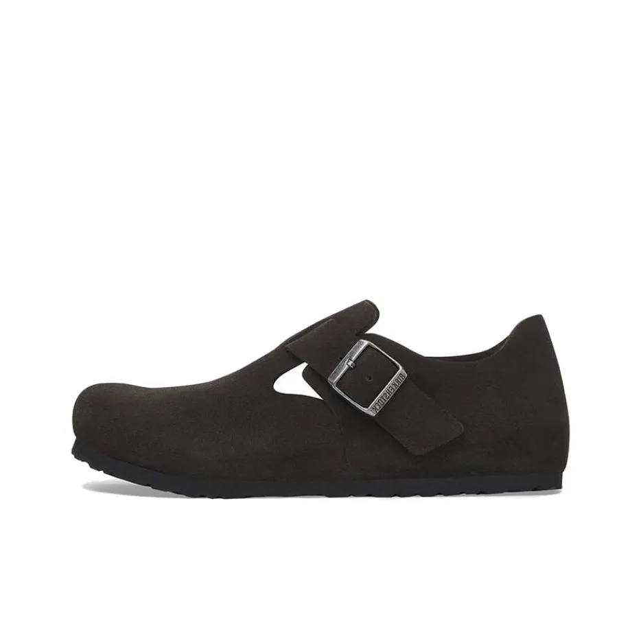 Birkenstock London Low Top Casual Unisex Black Slim Fit
