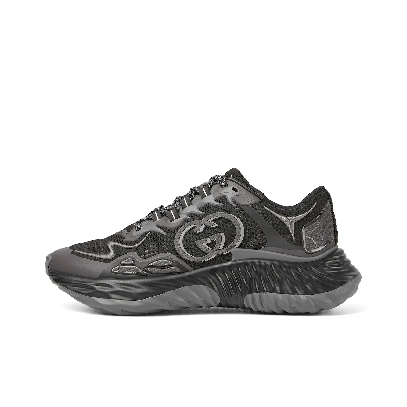 GUCCI Ripple Sneaker 'Black Grey'