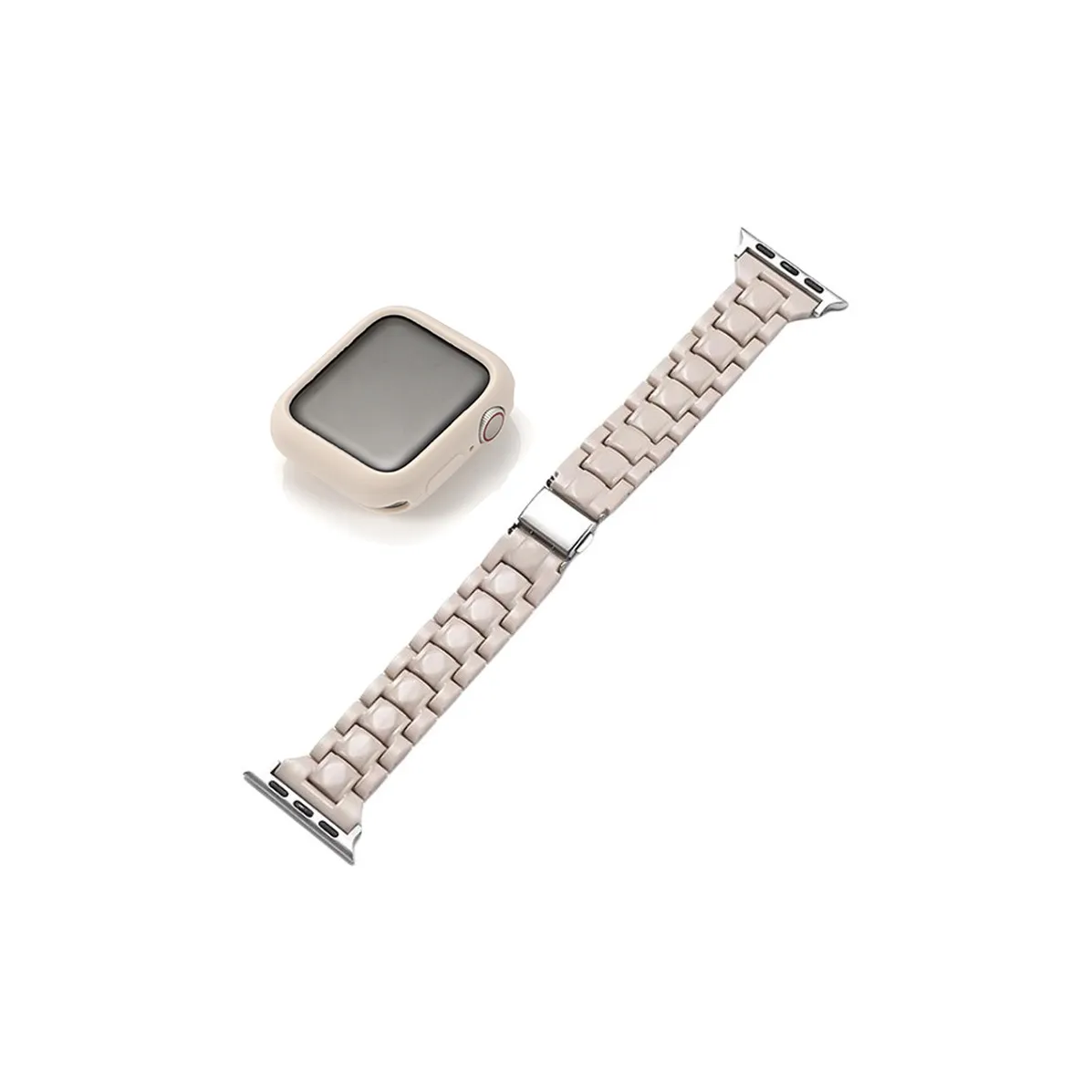 Yu Qing Compatible Apple Watch Series 9 Strap IWatch Apple S87SE Smart Watch Wristband Accessories 165mm Unisex