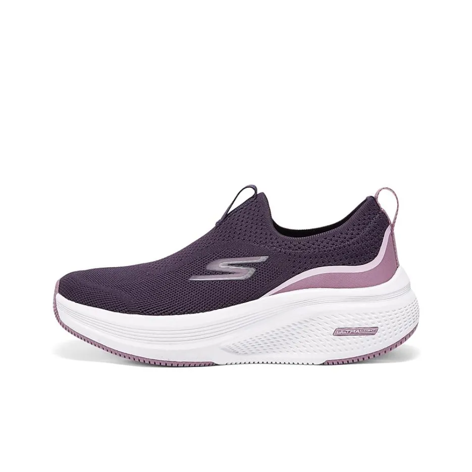 Skechers GO RUN Elevate 2,0 Устойчивый к истиранию Дышащие Низкие Беговые кроссовки Женские Темно-фиолетовые