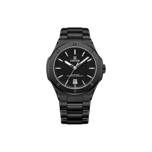 EBOHR Механические Мужские Часы Movement 44 мм Черные