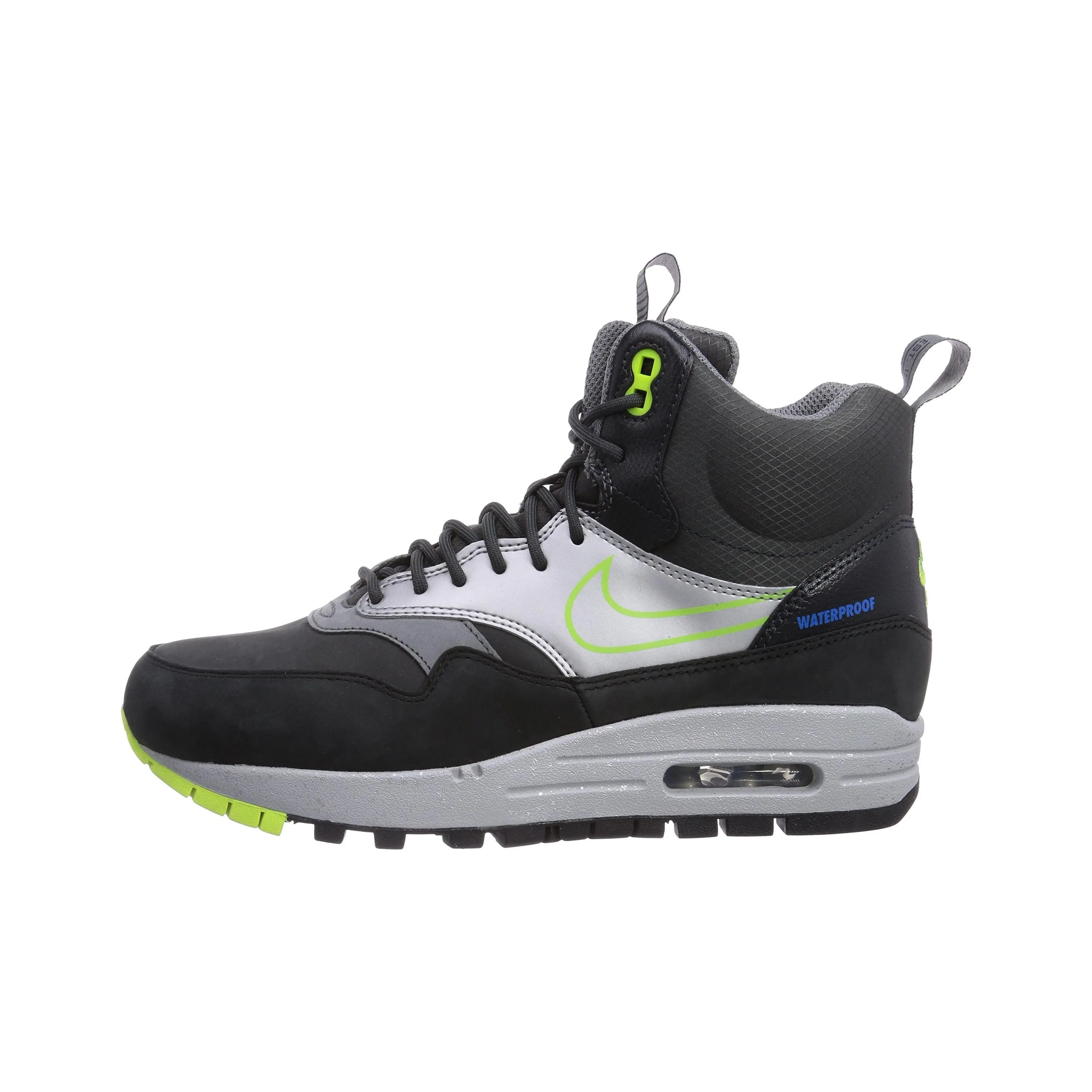 Nike Air Max 1 High Top Casual Shoes Women's Black