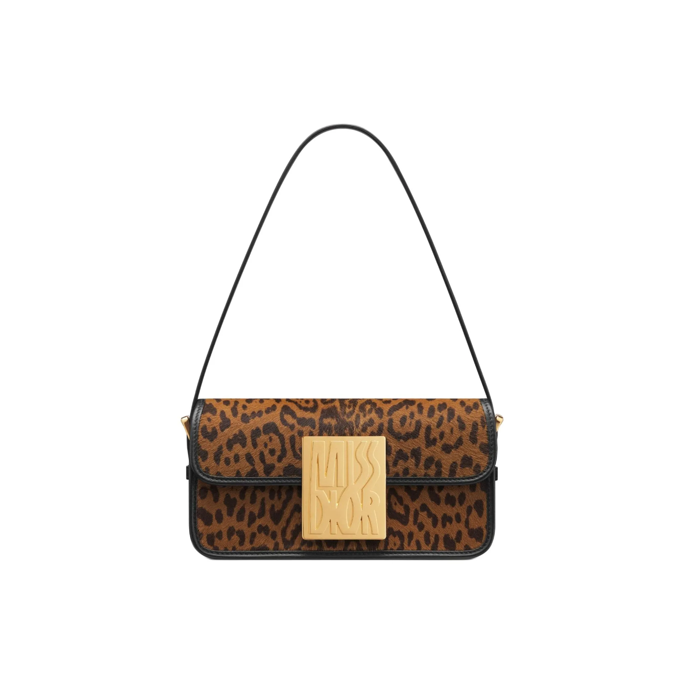 DIOR Miss Dior Little Horsehair Handbag, Shoulder Bag Women's Brown