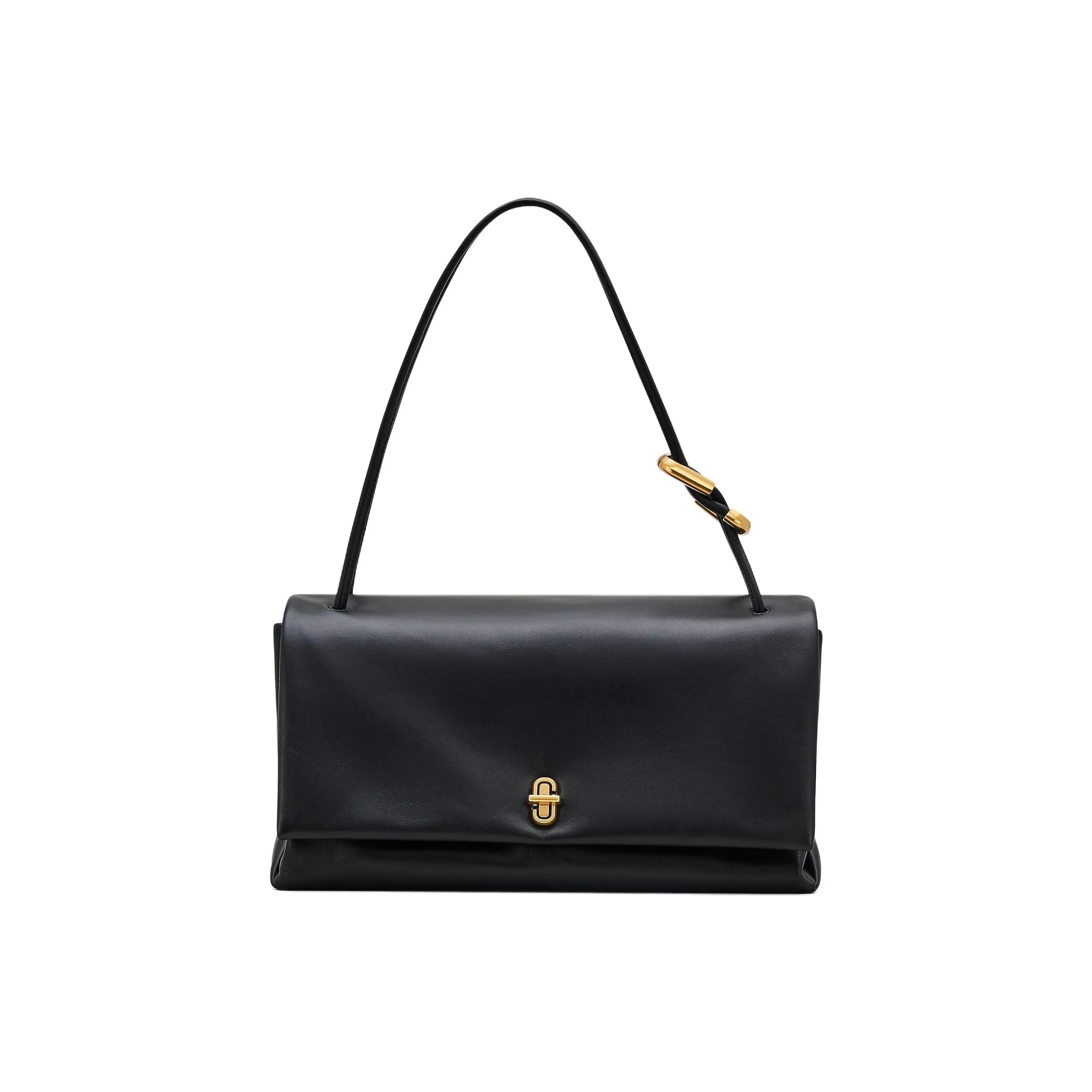 MARC JACOBS The Large Dual Shoulder Bag Black