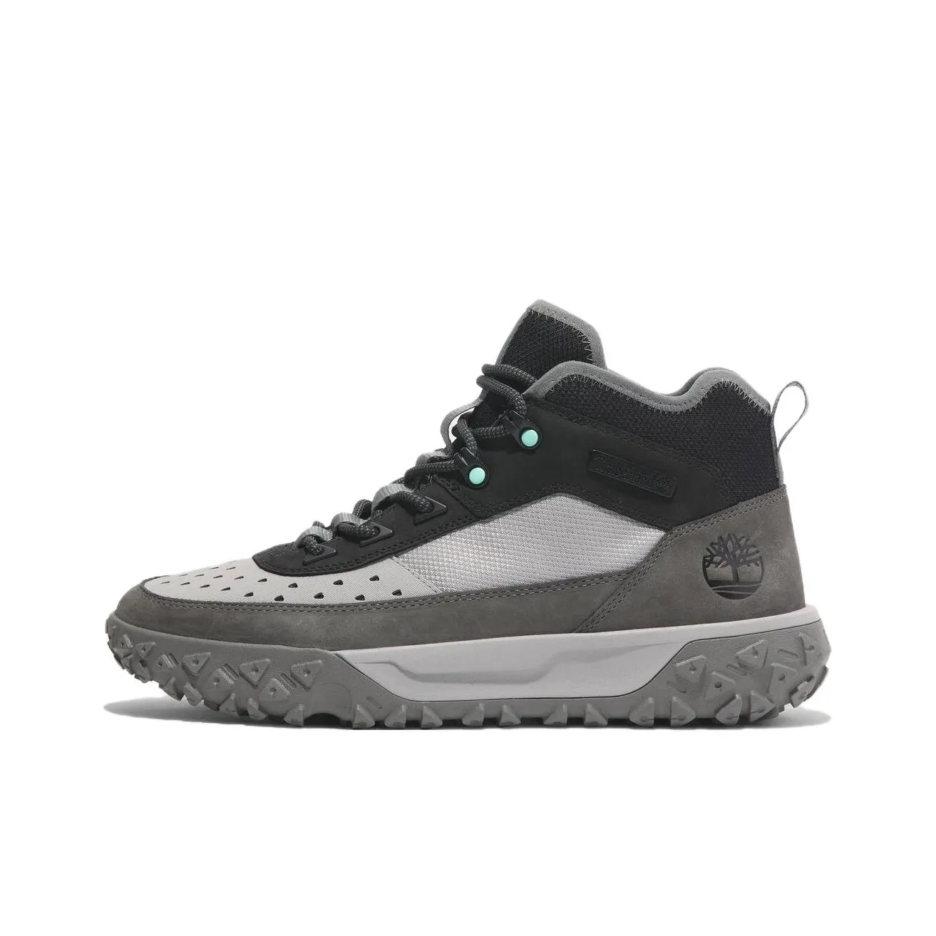 Timberland Greenstride Motion Anti Slip Wear Resistant Mid Top Outdoor Shoes Men's Gray