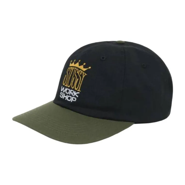 Stussy Polyester Baseball Caps Unisex Black