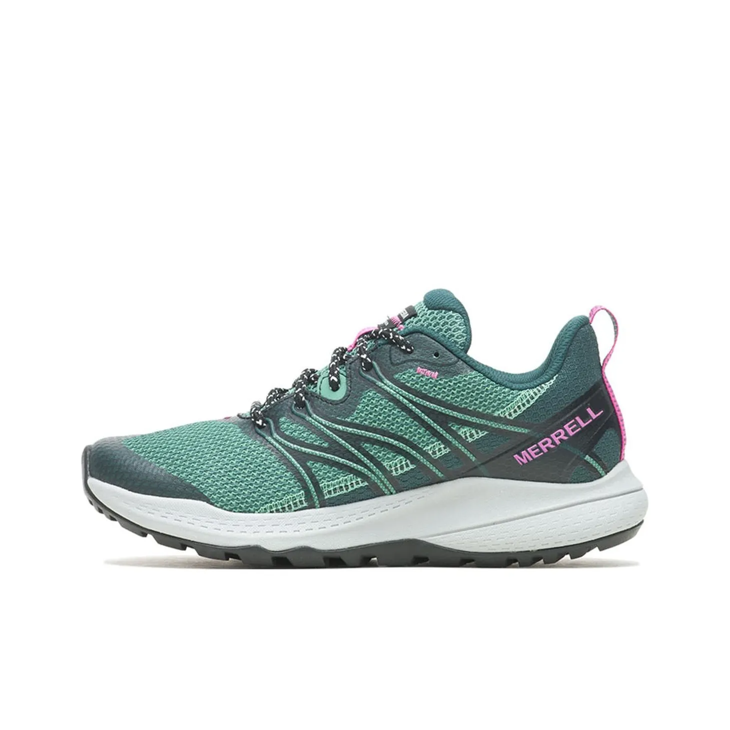 MERRELL Bravada 2 Slip Resistant Low Top Hiking Shoes Women's Cyan