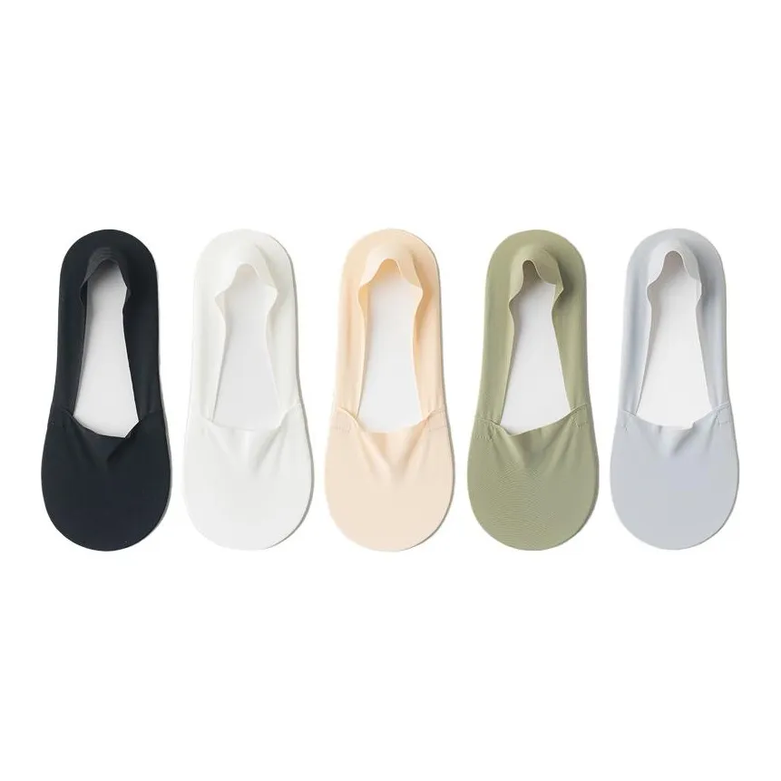SOIE No Show Socks Unisex 5 Pack