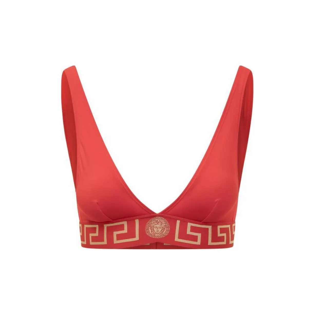 VERSACE Greca detail Bikini Top
