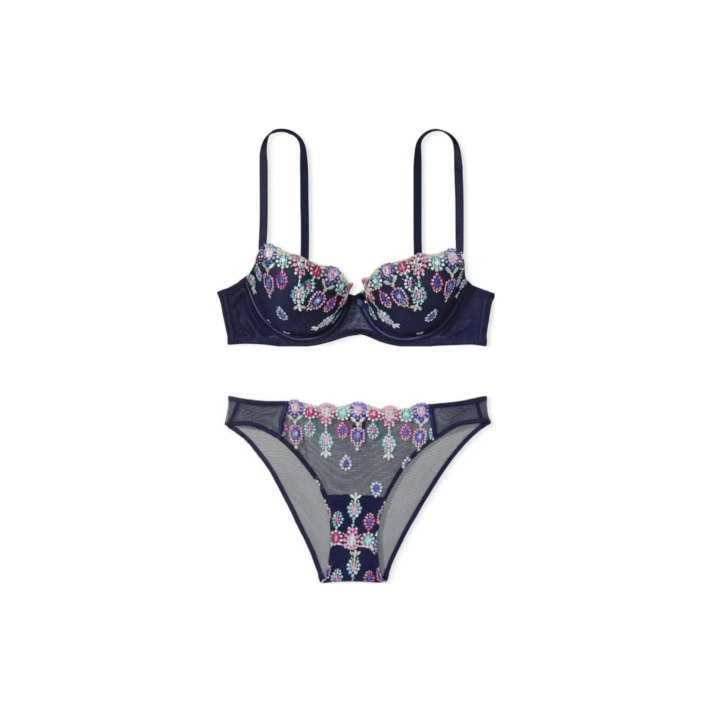 Victoria's Secret Комплект нижнего белья для женщин королевский синий