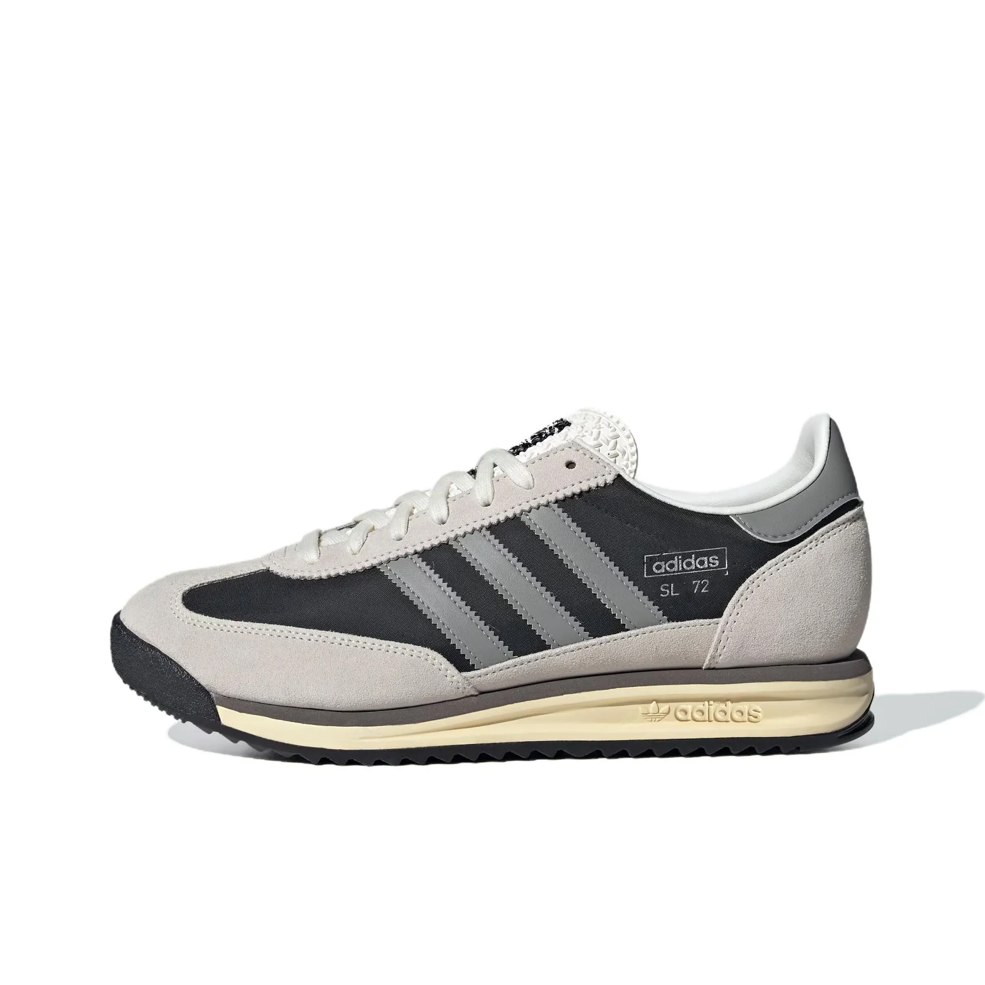 Adidas Originals SL 72 RS Anti Slip Wear Resistant Low Top Casual Shoes Unisex Gray Black