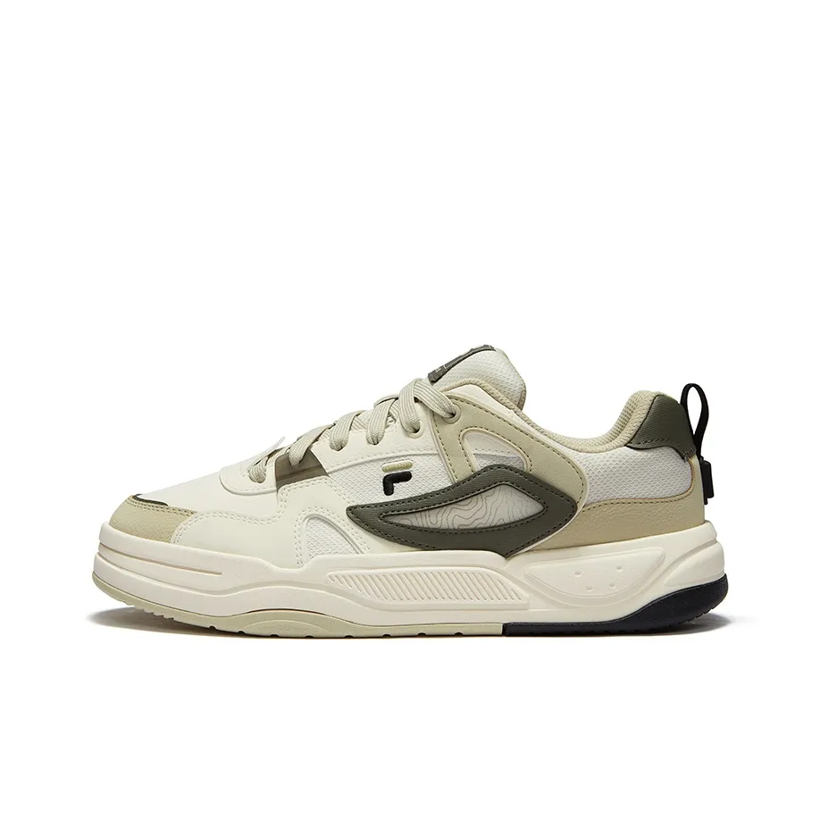 FILA FUSION BANK II Низкие Кроссовки для скейтбординга Мужские Белый-Коричневый