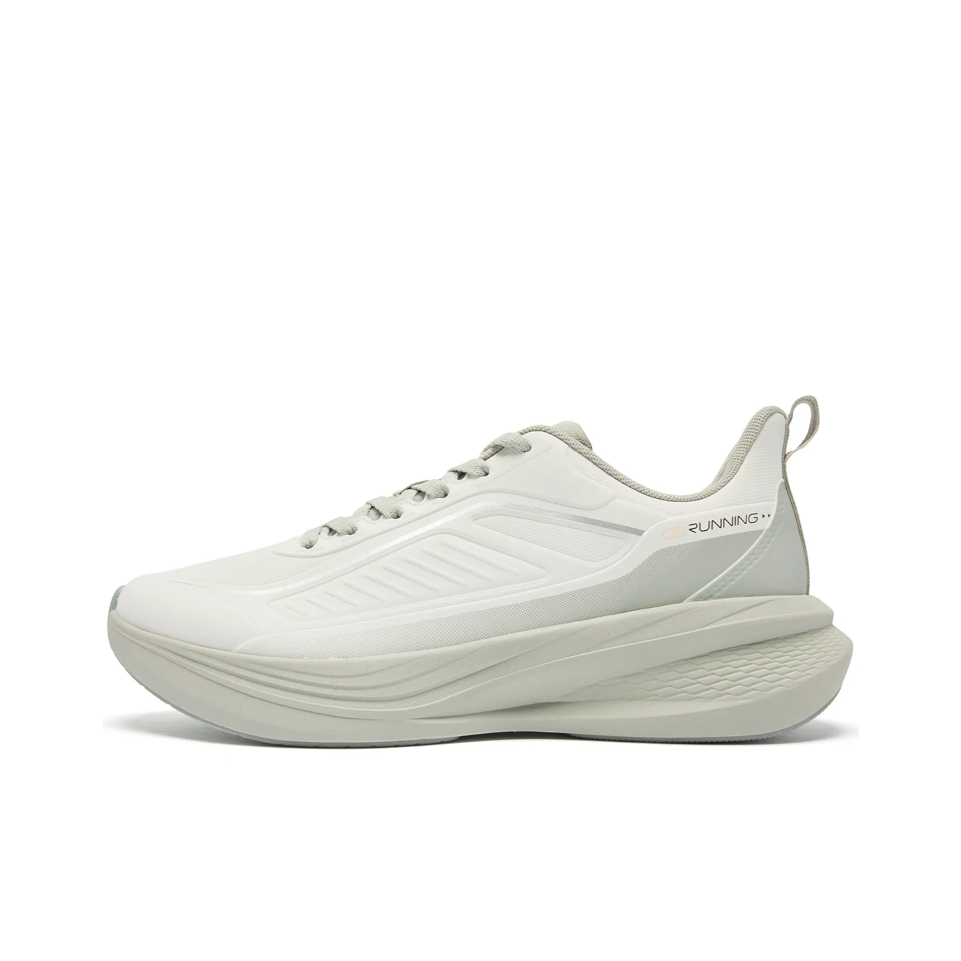 QIAODAN Rainwing 4.0 Warm Wear-Resistant Slip-Resistant Low-Top Q-LITESPEED Technology Running Shoes Men's White Green